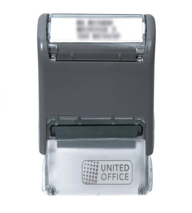 United Office Tampon encreur personnalisable - Idéal pour bureau et entreprise